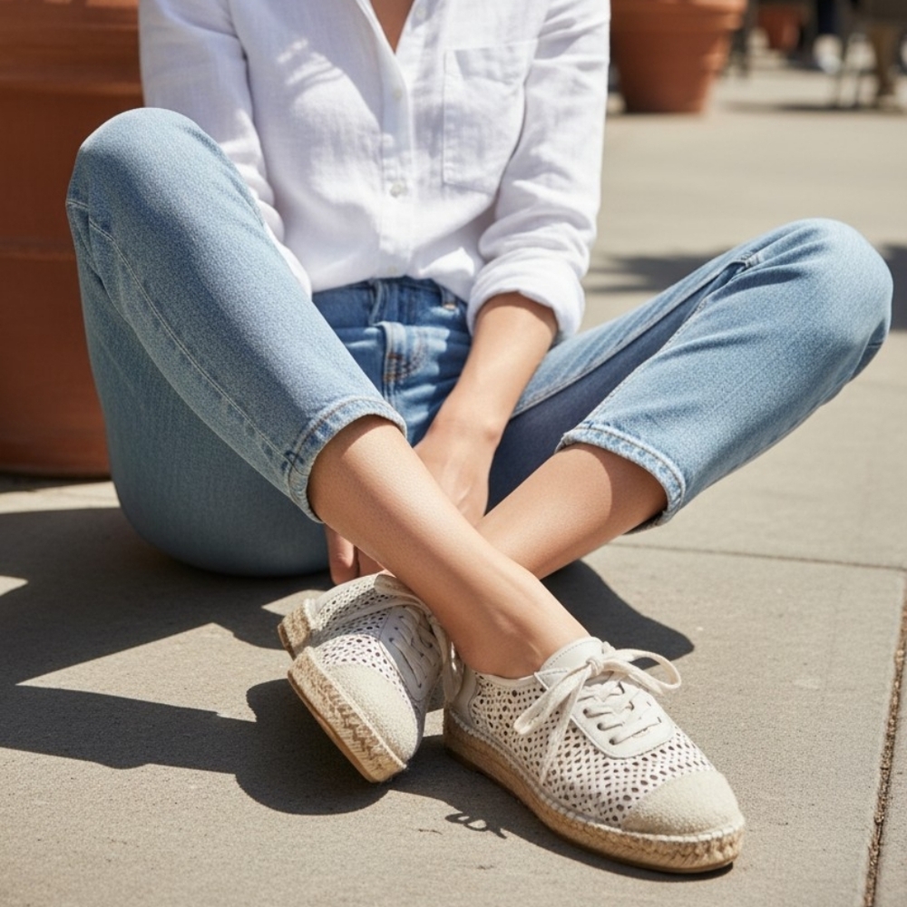 Bella Vita Clementine Leather Slip-on Lace-up oxford flats 12‎ Narrow New